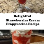 Cool down this summer with a deliciously refreshing Strawberries & Cream Frappuccino! This easy-to-make beverage combines fresh strawberries, creamy vanilla ice cream, and whipped cream for a sweet treat that’s perfect for any occasion. In just 10 minutes, you can whip up this vibrant drink that not only looks beautiful but tastes amazing. Plus, with options for dairy-free and sugar-free versions, there's something for everyone to enjoy. Check out the simple recipe and let the fruity flavors transport you to a sunny day! Don't forget to share your creations!