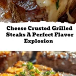 Indulge in the ultimate flavor explosion with Cheese Crusted Grilled Steaks! This delicious recipe features juicy ribeye steaks topped with a gooey blend of aged cheddar and Parmesan, perfectly complemented by garlic and thyme. Ideal for BBQs or special dinners, this dish is as easy to prepare as it is satisfying. Elevate your grilling game and impress your family and friends with this creative twist on a timeless classic. Don't forget to serve it with your favorite sides and a glass of robust red wine for a complete meal. Happy grilling!