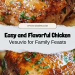 Looking for a crowd-pleasing dish that's easy to make? Try this irresistible Chicken Vesuvio recipe! Featuring succulent chicken thighs and crispy potatoes, all swimming in a flavorful garlic and white wine sauce, it's the perfect comfort food for family dinners and gatherings. With simple step-by-step instructions, even novice cooks can impress their guests. Plus, explore variations to suit your taste preferences. Gather your ingredients and get ready to enjoy this classic Italian-American dish that everyone will love!