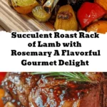 Impress your guests with a stunning Succulent Roast Rack of Lamb with Rosemary! This gourmet dish features tender, juicy lamb infused with garlic, rosemary, and a hint of honey, making it the perfect centerpiece for any special gathering. Easy to prepare, it’s great for both novice and experienced cooks alike. Pair it with seasonal veggies or a rich potato gratin for a complete meal that showcases elegance and flavor. Enjoy a taste of tradition and elevate your dinner experience with this delightful recipe!