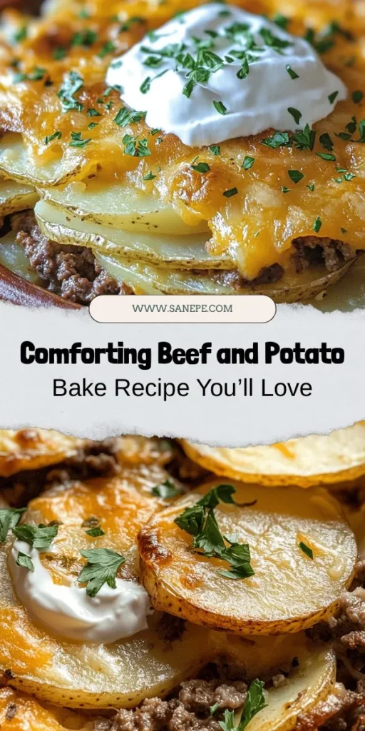 Warm up your kitchen with this Hearty Ground Beef and Savory Potato Bake! This comforting dish combines seasoned ground beef and tender potatoes for a meal that feeds both the body and the soul. Perfect for family gatherings, potlucks, or cozy evenings at home, this easy-to-make bake is sure to become a go-to favorite. Add your own twist or serve with a fresh salad for a complete meal. #ComfortFood #FamilyDinner #PotatoBake #GroundBeef #RecipeIdeas #HomeCooking #CozyEats