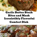 Savor the deliciousness of Garlic Butter Steak Bites and Mash, a perfect comfort food that combines tender sirloin steak with rich garlic butter sauce and creamy mashed potatoes. In just 35 minutes, you can whip up this impressive dish that's ideal for cozy weeknight dinners or special occasions. Packed with flavor and easy to make, it's a delightful meal that will please any crowd. Explore variations to customize it to your taste, and pair it with a glass of red wine for an extra touch of indulgence. Enjoy this heartwarming dish and make it a family favorite!