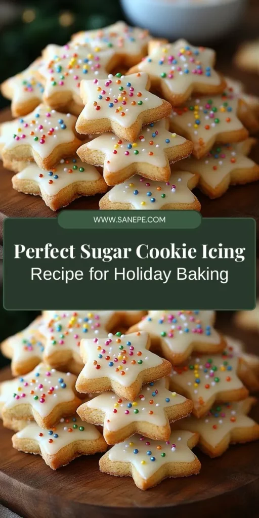 Get ready to make your holiday baking truly special with sugar cookie icing that hardens perfectly! This amazing recipe not only gives your cookies a beautiful finish but also keeps your designs intact for stacking and gifting. Discover essential ingredients, step-by-step instructions, and creative decorating techniques to elevate your cookie game. Transform your treats into festive masterpieces that everyone will love! #SugarCookies #HolidayBaking #CookieDecorating #BakingTips #IcingRecipe #FestiveTreats