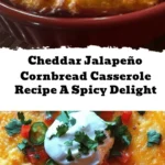 Looking for a flavorful and comforting dish that’s sure to impress? Try this Cheddar Jalapeño Cornbread Casserole! This easy-to-make recipe combines fluffy cornbread with spicy jalapeños and sharp cheddar cheese for a delightful contrast of textures and tastes. Perfect for family dinners, potlucks, or gatherings, it brings the rich culinary traditions of the South with a spicy twist. Plus, it’s easy to customize for different dietary needs. Dive into this warm and cheesy casserole that’s packed with flavor and sure to be a family favorite!