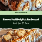 Discover the delightful world of S'mores Sushi Delight, a unique fusion dessert that's perfect for any occasion! This fun recipe combines all the beloved flavors of classic s'mores—fluffy marshmallows, rich chocolate, and crunchy graham crackers—rolled up in sticky sushi rice. Ideal for family gatherings or a creative kitchen project, this easy-to-make dessert is sure to impress with its playful presentation and nostalgic taste. Explore the step-by-step guide to create this visually appealing treat that will have everyone asking for seconds. Get ready to roll your way to a sweet culinary adventure!