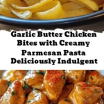 Satisfy your cravings with this irresistible Garlic Butter Chicken Bites with Creamy Parmesan Pasta! This quick and easy recipe combines succulent chicken bites tossed in garlic butter with velvety creamy pasta, making it a perfect dish for family dinners or date nights. With just 10 minutes of prep and 30 minutes of cook time, this comforting meal is both indulgent and accessible. Explore variations like shrimp or dairy-free ingredients to personalize it to your taste. Pair it with a crisp white wine and a fresh salad for a complete dining experience. Dive into this culinary delight that is sure to impress!