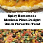 Get ready to impress your family and friends with this Spicy Homemade Mexican Pizza Delight! Combining the vibrant flavors of Mexican cuisine with the comfort of pizza, this dish is a feast for the eyes and the taste buds. With a crisp crust topped with zesty taco sauce, melty cheese, and customizable toppings like seasoned beef, black beans, and fresh veggies, it's perfect for any casual dinner or festive gathering. Easy to prepare in under an hour, this pizza is a fun twist on traditional favorites. Try it out, and don’t forget to share your creations!