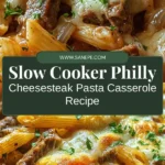 Discover the comfort of a hearty meal with this Crockpot Philly Cheesesteak Pasta Casserole recipe. Perfect for busy weeknights or cozy gatherings, this dish features tender beef, sautéed veggies, and a creamy cheesy sauce, all simmered together in a slow cooker. It's a modern twist on the classic Philly cheesesteak that’s sure to impress! Ideal for family dinners or when entertaining guests, this casserole is both easy to prepare and packed with flavor. Dive into our article for ingredient tips, preparation steps, and serving suggestions that will elevate your dining experience!