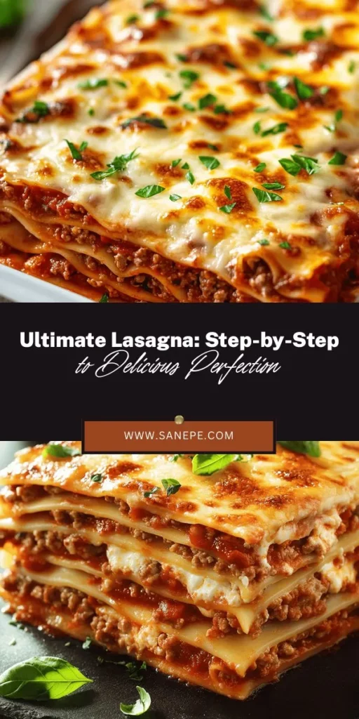 Discover the secrets to crafting the world's best lasagna with our step-by-step guide! This recipe combines savory meat, creamy cheese, and rich marinara sauce for a comforting dish that brings everyone together. Learn how to choose quality ingredients and master layering techniques for a perfect bake every time. Your family will love this classic Italian delight! Get started on your culinary adventure today! #LasagnaRecipe #ComfortFood #ItalianCuisine #CookingTips #Foodie