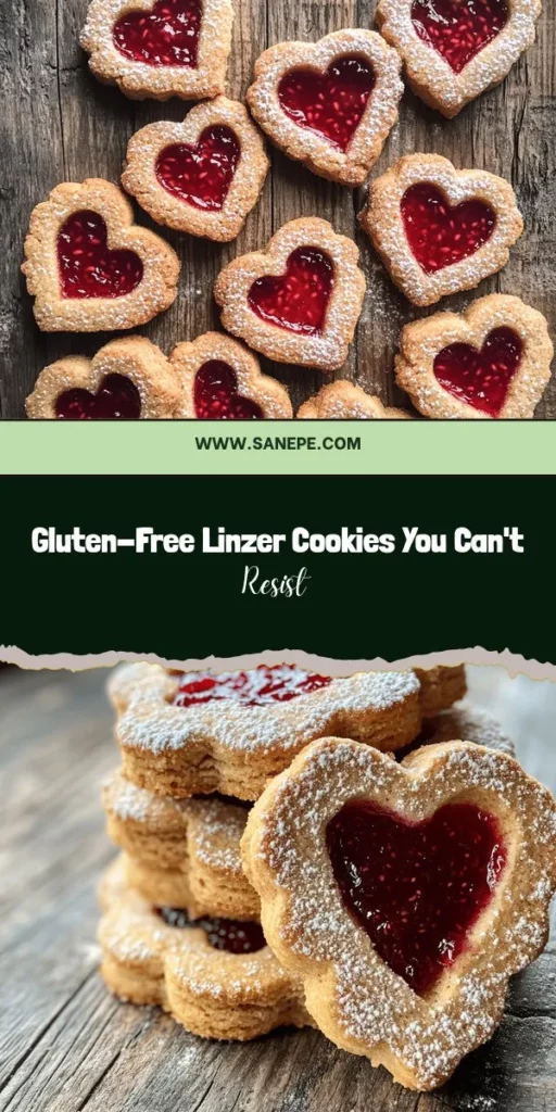 Discover the joy of baking with these irresistible gluten-free Linzer cookies! Made with almond flour for a nutty flavor and filled with your choice of jam, these delicate treats are perfect for any occasion. From their rich history in Austria to modern dietary adaptations, Linzer cookies are a must-try! Whether for festivities or a sweet snack, these cookies are sure to impress. Try them today! #GlutenFree #LinzerCookies #BakingJoy #SweetTreats #RecipeIdeas