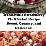 Looking for a sweet and creamy treat that’s perfect for summer? Try this irresistible Strawberry Fluff Salad! With fresh strawberries, fluffy whipped topping, and crunchy nuts, this delightful dish is easy to make and only takes 15 minutes. It's a nostalgic recipe that's perfect for picnics, BBQs, or as a light dessert. Plus, it's versatile—you can customize it with different fruits or make it vegan! Capture the sweetness of summer in every bite. Discover the full recipe and make it a staple at your next gathering!