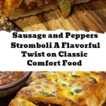 Looking for a delicious twist on classic comfort food? Try this Sausage and Peppers Stromboli! Bursting with savory Italian flavors, juicy sausage, colorful peppers, and gooey mozzarella, this dish is perfect for family dinners or game day gatherings. With a simple assembly process and a warm, flaky crust, it’s a fun cooking experience that everyone will love. Serve it with marinara sauce for dipping and enjoy the delightful aroma as it bakes. Get ready to impress your guests with this irresistible recipe that’s sure to become a favorite!