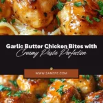 Looking for a quick and delicious weeknight dinner? Try Garlic Butter Chicken Bites with Creamy Parmesan Pasta! This recipe features tender chicken cooked in a rich garlic butter sauce, paired with a velvety creamy pasta that’s infused with the nutty flavor of Parmesan cheese. Perfect for busy families and culinary enthusiasts alike, it balances speed, flavor, and satisfaction. Whether you want to impress your family or enjoy a comforting meal at home, this dish is sure to be a new favorite. Elevate your dinner game with this mouthwatering combination that’s easy to make and hard to resist!