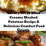 Indulge in the ultimate comfort food with our Savory Steak Bites & Creamy Mashed Potatoes recipe! This delicious dish combines juicy sirloin steak seasoned to perfection with velvety mashed potatoes for a hearty meal in just 40 minutes. Perfect for weeknight dinners or special gatherings, this crowd-pleaser is sure to impress everyone at the table. Explore variations, pairing ideas, and serving suggestions to make it your own. Dive into comfort food bliss today!