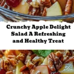 Discover the vibrant and delicious Crunchy Apple Delight Salad! This refreshing dish combines sweet Honeycrisp apples, crunchy pecans, and tart cranberries for a perfect blend of flavors and textures. Easy to whip up in just 15 minutes, it’s perfect for picnics, barbecues, or as a light lunch. Packed with nutrients and customizable to your dietary needs, this salad is not just tasty but also a healthy treat. Add a pop of color to your table and enjoy the simplicity of this delightful recipe!