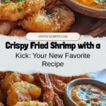 Discover the mouthwatering delight of crispy fried shrimp paired with a zesty dipping sauce! This comforting dish is perfect for any occasion, whether it's a family dinner or a festive gathering. Learn how to achieve that ideal crunch and tang with our easy-to-follow recipe. You'll impress your guests with restaurant-quality shrimp right from your kitchen. Plus, enjoy the health benefits of shrimp while indulging in this classic favorite that brings back memories and flavors from around the world. Get ready to dive into a culinary adventure that will leave everyone craving more!