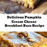 Embrace the flavors of fall with these delicious Pumpkin Cream Cheese Breakfast Bars! Perfectly moist and infused with warm spices, these bars are topped with a creamy layer of cream cheese and a light dusting of powdered sugar. Easy to make with just 15 minutes of prep, they're an ideal treat for breakfast or brunch. Pair them with coffee or cider, and enjoy the festive taste of autumn. Whether you're hosting a gathering or just looking for a sweet snack, these bars will impress everyone at your table! Check out the recipe and get ready to bake!