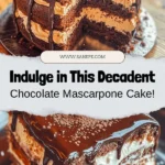 Indulge in a slice of heaven with this decadent chocolate mascarpone cake recipe! Perfect for any celebration or a sweet treat after dinner, this cake features layers of rich chocolate, silky mascarpone filling, and a glossy chocolate ganache. Made with high-quality ingredients, every bite delivers a melt-in-your-mouth texture and an unforgettable flavor. Follow the easy steps to create a showstopping dessert that will impress your guests and become a new favorite! Perfect for birthdays, holidays, or any occasion that calls for a touch of sweetness, this cake is sure to delight. Try it out and experience the joy of homemade baking today!