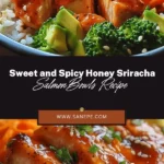 Craving a dinner that's both sweet and spicy? Try these Honey Sriracha Glazed Salmon Bowls! This vibrant dish features flaky salmon drizzled with a zesty honey-Sriracha glaze, served over fluffy rice and topped with fresh veggies. Perfect for a quick weeknight meal or meal prep option, this recipe is simple to make and packed with flavor. Plus, it's healthy too, with omega-3s from the salmon and plenty of nutrients from the vegetables. Explore different variations or enjoy it as is for a delightful culinary experience!