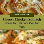 Indulge in the ultimate comfort food with Cheesy Chicken Spinach Shells Delight! This dish features jumbo pasta shells filled with a creamy mixture of chicken, spinach, and a blend of cheeses, making it perfect for family dinners or cozy nights in. Packed with nutrients, this recipe not only satisfies your cravings but also nourishes your body. With easy instructions for cooking and assembling, this cheesy masterpiece will become a favorite at your table. Dive into a bowl of warm, cheesy goodness and enjoy the flavors that bring everyone together!