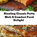 Discover the ultimate comfort food with the Sizzling Classic Patty Melt! This delicious sandwich features juicy beef patties, sweet caramelized onions, and melted Swiss cheese, all nestled between crispy rye bread. Perfect for any meal, this recipe is straightforward and takes less than 30 minutes to prepare. Whether you prefer it plain or with exciting variations, this patty melt is sure to satisfy your cravings. Dive into a world of nostalgic flavors and treat yourself to this all-time favorite!