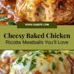 Discover the perfect twist on a classic dish with these Baked Chicken Ricotta Meatballs! Packed with cheesy flavors and fresh herbs, they’re a family favorite that's easy to make. In just 40 minutes, you can enjoy tender and juicy meatballs topped with marinara sauce, ideal for pasta or as a hearty sub. Perfect for weeknight dinners or gatherings, these meatballs bring a touch of Italian-American tradition to your table. Plus, they offer healthy protein and can be customized to suit your preferences. Try this comforting recipe and impress your loved ones!