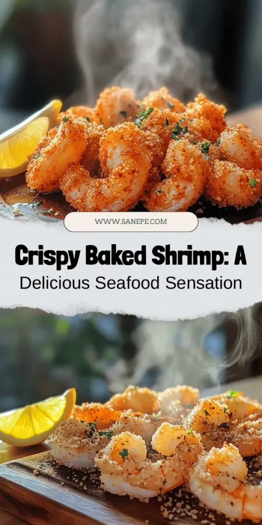 Discover the ultimate seafood delight with this Magic Crispy Baked Shrimp recipe! Perfectly baked with a golden, crispy coating, these shrimp make for a delicious weeknight dinner or a fancy gathering. Easy to prepare and packed with flavor, this recipe uses fresh shrimp, panko breadcrumbs, and mouthwatering spices. Serve them with your favorite dipping sauces for a delightful experience. Your family and friends will be impressed! #BakedShrimp #SeafoodRecipe #CrispyShrimp #HealthyDinner #EasyRecipes