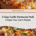 Discover the delightful flavors of Garlic Parmesan Crusted Pork Chops with this easy recipe that transforms a simple dinner into an unforgettable experience. Enjoy juicy, tender pork chops enveloped in a crispy garlic and Parmesan crust, all ready in just 40 minutes! Perfect for busy weeknights or special occasions, this dish promises to impress family and friends alike. Pair with roasted vegetables, creamy mashed potatoes, or a fresh salad for a complete meal. Get ready for deliciousness that will leave everyone asking for seconds!