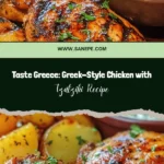 Experience the vibrant flavors of Greece with this Greek-Style Chicken with Tzatziki and Lemon Potatoes. This dish is a perfect blend of juicy grilled chicken marinated in aromatic herbs, creamy tzatziki, and zesty lemon-infused potatoes. Ideal for summer gatherings, it showcases the essence of fresh, wholesome ingredients that Greek cuisine is known for. Packed with nutritional benefits and full of Mediterranean flair, this meal brings family and friends together around the table. Dive into the rich culinary traditions of Greece from the comfort of your kitchen and savor every delightful bite!