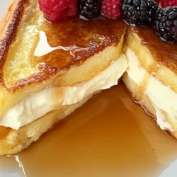 French toast is a breakfast staple that transcends cultures and generations, celebrated for its delightful combination of bread, eggs, and milk, transformed into a warm, comforting dish. This beloved breakfast classic has earned its place on tables around the world, from bustling brunch spots to cozy home kitchens. In recent years, culinary enthusiasts have sought to elevate this traditional dish, leading to innovative variations that introduce gourmet twists. One such creation is Cinnamon Swirl Cream Cheese French Toast, which takes the familiar comfort of French toast and infuses it with a rich, creamy filling and the warm, aromatic flavor of cinnamon.