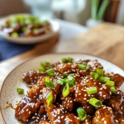 Mongolian Beef is a beloved dish that has found its way into the hearts and homes of food enthusiasts around the globe. While the name may suggest a deep-rooted connection to Mongolia, the dish is actually a creation of Chinese-American cuisine, often featured prominently in Chinese takeout menus. This savory stir-fry showcases tender strips of beef, enveloped in a glossy, sweet, and tangy sauce, making it a popular choice for those looking to indulge in the flavors of Asian cuisine without stepping out of their homes.
