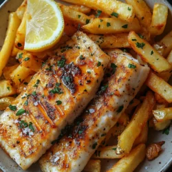 As the sun shines brighter and the days grow longer, there's nothing quite like a delightful summer meal to bring family and friends together. One dish that perfectly encapsulates the essence of summer is our Grilled Fish Delight with Crispy Fries. This vibrant and flavorful dish combines the tantalizing taste of freshly grilled fish with the satisfying crunch of perfectly fried potatoes, making it an irresistible choice for outdoor gatherings, picnics, or a cozy family dinner.