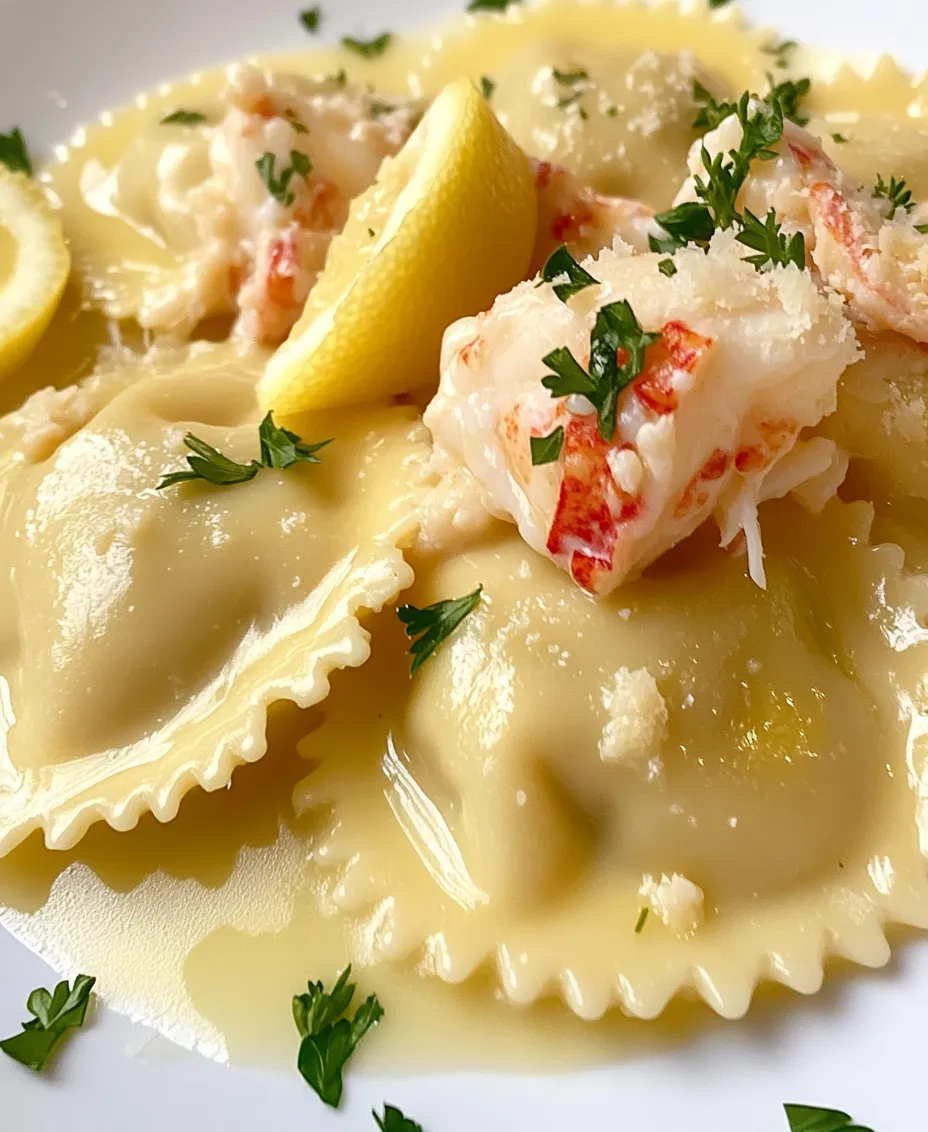 Luscious Lobster Ravioli in Zesty Lemon Butter Sauce is not just a dish; it's an experience that encapsulates the essence of Italian cuisine. This delightful dish embodies the celebration of fresh ingredients and artisanal cooking, making it a favorite for special occasions and family gatherings. The luxurious combination of fresh lobster meat enveloped in delicate pasta, all drizzled with a zesty lemon butter sauce, elevates any dining experience to something truly memorable.
