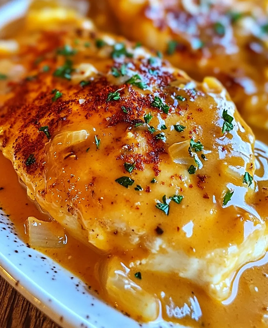 In the realm of comfort food, few dishes can compete with the soul-soothing warmth of Savory Smothered Chicken Delight. This dish, a staple in many family kitchens, offers an exquisite blend of flavors and textures that can transform any meal into a heartwarming experience. With its creamy sauce enveloping tender chicken, this recipe is perfect for family dinners, special occasions, or simply when you're in the mood for a meal that feels like a warm hug.