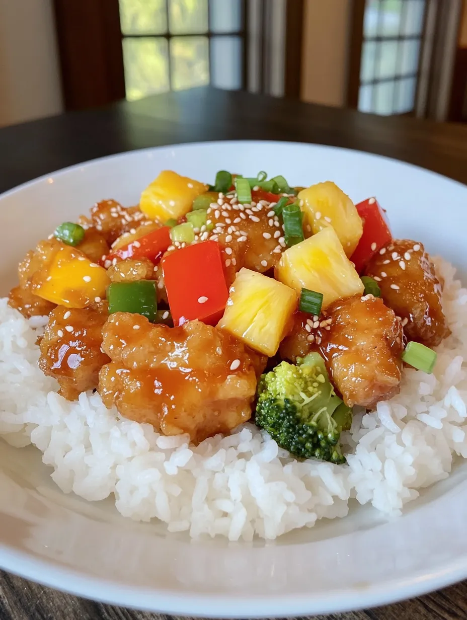 Sweet and sour chicken stands as a timeless favorite in the realm of comfort food. This beloved dish tantalizes the taste buds, harmonizing the zesty sweetness of sugar and the sharp tang of vinegar. It’s a dish that has traveled far and wide from its origins, evolving into a staple in restaurants and homes alike. Today, we elevate this classic recipe with a vibrant twist by incorporating fresh pineapple and a medley of colorful vegetables, creating not just a meal, but a feast for the senses. In this article, we will delve into the history of sweet and sour chicken, explore the components that make it irresistible, and guide you through each preparation step to ensure you can recreate this delightful dish in your own kitchen.