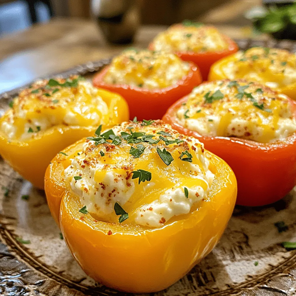 In recent years, appetizers have evolved from simple snacks to culinary delights that can elevate any gathering or meal. Savory Stuffed Mini Peppers are a prime example of this trend, offering a perfect blend of flavor, texture, and visual appeal. These delightful bites not only look stunning on a platter but also pack a punch with their creamy, cheesy filling. Ideal for various occasions—be it a lively party, a family gathering, or a cozy night in—this recipe promises to impress your guests while satisfying your taste buds.