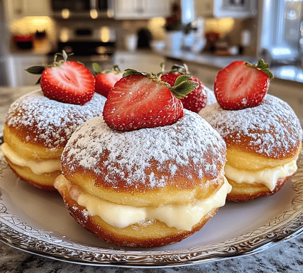 Donuts have been a beloved treat for generations, capturing the hearts and taste buds of people all around the world. Their soft, fluffy texture combined with a myriad of flavors has made them a staple in bakeries and cafes alike. Recently, the trend of stuffed donuts has taken the culinary scene by storm, offering a delightful twist on this classic treat. Imagine biting into a donut only to discover a rich, creamy filling that complements the sweetness of the dough—this is where our star recipe comes in: Strawberry Cheesecake Stuffed Donuts.