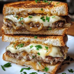 There’s something undeniably comforting about sinking your teeth into a hearty patty melt. This beloved sandwich combines the satisfying flavors of juicy beef, sweet caramelized onions, and gooey Swiss cheese, all nestled between two slices of perfectly toasted bread. As a classic American comfort food, patty melts have graced dinner tables and diners across the nation, evoking nostalgia and warmth with every bite. In this article, we will explore the rich history of patty melts, delve into the key ingredients that make this recipe shine, and guide you through the steps to create your very own Caramelized Onion & Swiss Patty Melts.