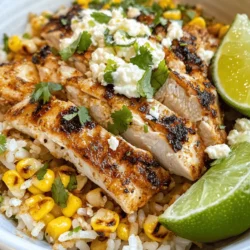 The Street Corn Chicken Rice Bowl is a vibrant and mouthwatering dish that brings together the best of both worlds: the comforting essence of a rice bowl and the bold, tantalizing flavors of Mexican street corn. This fusion recipe is not only a feast for the eyes but also a delightful experience for your taste buds. With its colorful ingredients and rich flavors, this dish embodies the spirit of modern cooking, where culinary boundaries are blurred, and creativity reigns supreme.