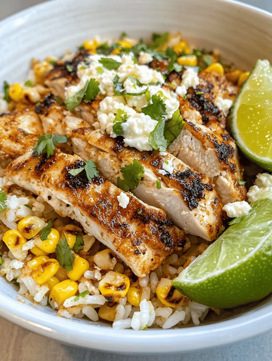 The Street Corn Chicken Rice Bowl is a vibrant and mouthwatering dish that brings together the best of both worlds: the comforting essence of a rice bowl and the bold, tantalizing flavors of Mexican street corn. This fusion recipe is not only a feast for the eyes but also a delightful experience for your taste buds. With its colorful ingredients and rich flavors, this dish embodies the spirit of modern cooking, where culinary boundaries are blurred, and creativity reigns supreme.