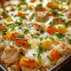 If you're searching for a dish that combines simplicity, flavor, and comfort, look no further than Cheesy Salsa Chicken and Rice Bake. This recipe is a delightful fusion of tender chicken, zesty salsa, and creamy cheese, all baked together with rice to create a mouthwatering meal that the entire family will love. Whether you’re preparing a cozy weeknight dinner or looking for a crowd-pleaser for your next potluck, this dish delivers on all fronts.