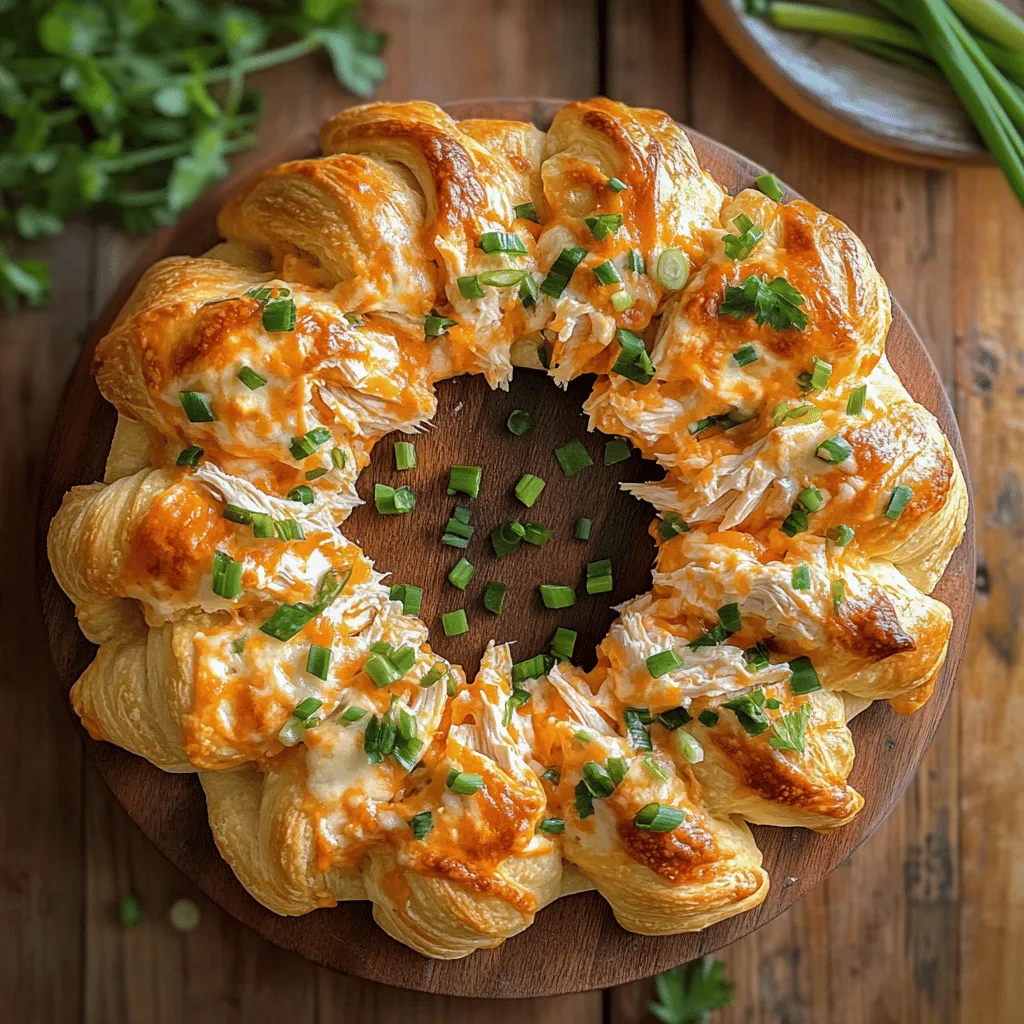 Understanding the joy of hosting gatherings is essential in creating memorable moments, and nothing brings people together quite like delicious food. Among the many crowd-pleasers, the Buffalo Chicken Crescent Ring stands out as a delightful dish that combines the bold flavors of buffalo chicken with the flaky goodness of crescent roll dough. This recipe not only offers a unique presentation but also tantalizes taste buds with its perfect blend of spice, creaminess, and crunch. Whether you’re throwing a casual get-together, a game day celebration, or a family dinner, this dish is sure to impress and satisfy.