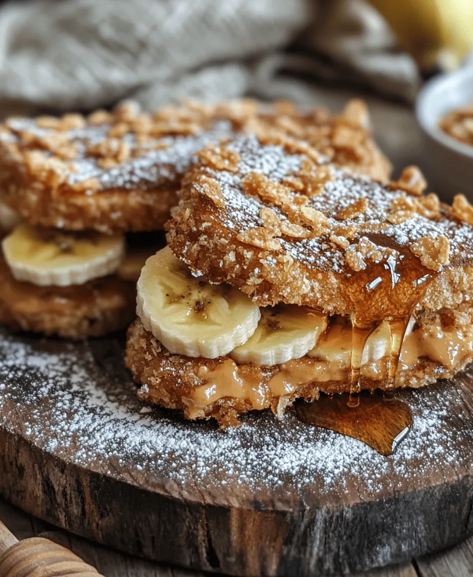 When it comes to comfort food, few combinations can rival the classic Fried Peanut Butter & Banana Sandwiches. This indulgent dish captures the essence of nostalgia, whisking you away to childhood afternoons filled with the aroma of toasty bread and the rich scent of melting peanut butter. The melding of creamy peanut butter with sweet, ripe bananas creates a symphony of flavors that is both satisfying and delightful to the senses. Whether you’re looking for a quick breakfast, a fulfilling snack, or even a decadent dessert, this recipe is versatile enough to meet your cravings at any time of day.