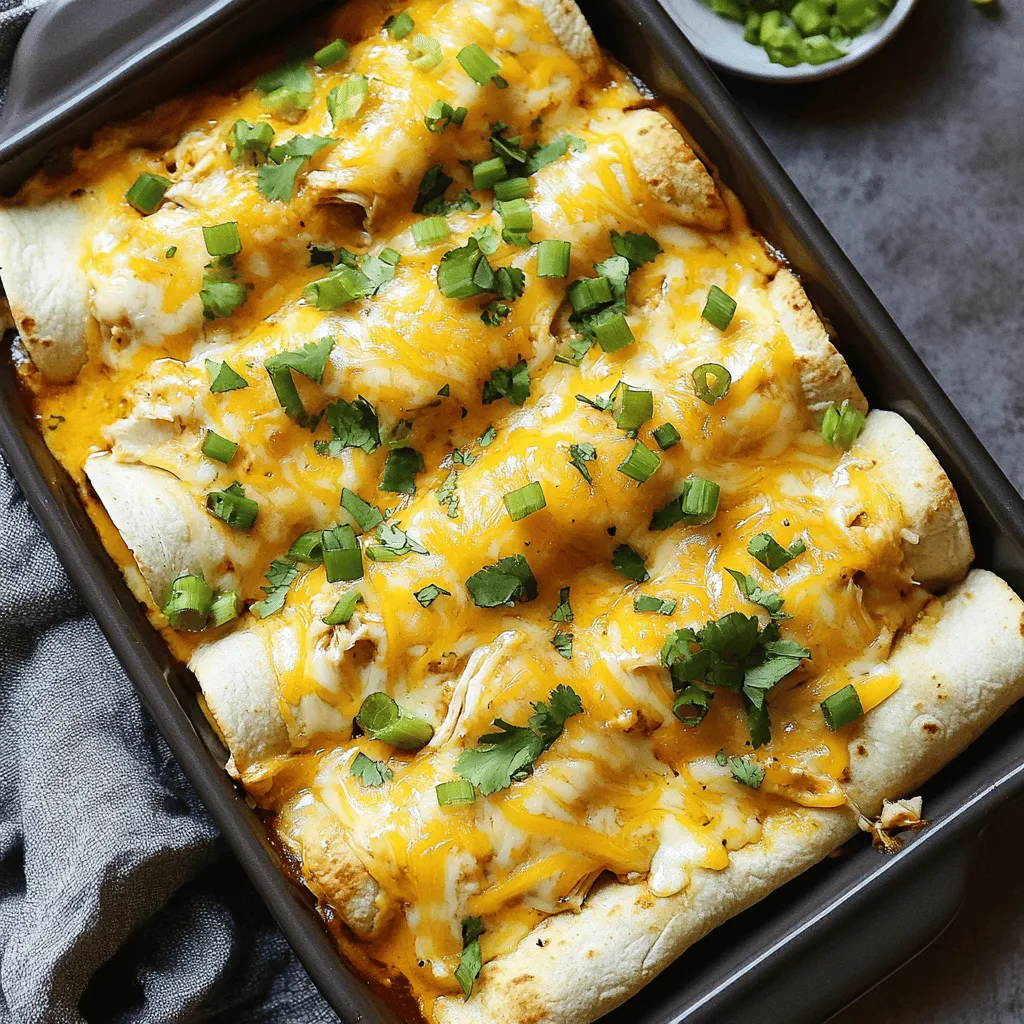 One of the standout features of ranch chicken enchiladas is the harmonious blend of flavors that come together beautifully in each bite. Ranch dressing, with its creamy texture and tangy taste, acts as the perfect complement to the tender chicken. The ranch dressing infuses the chicken filling with a burst of flavor, making every bite a delightful experience.