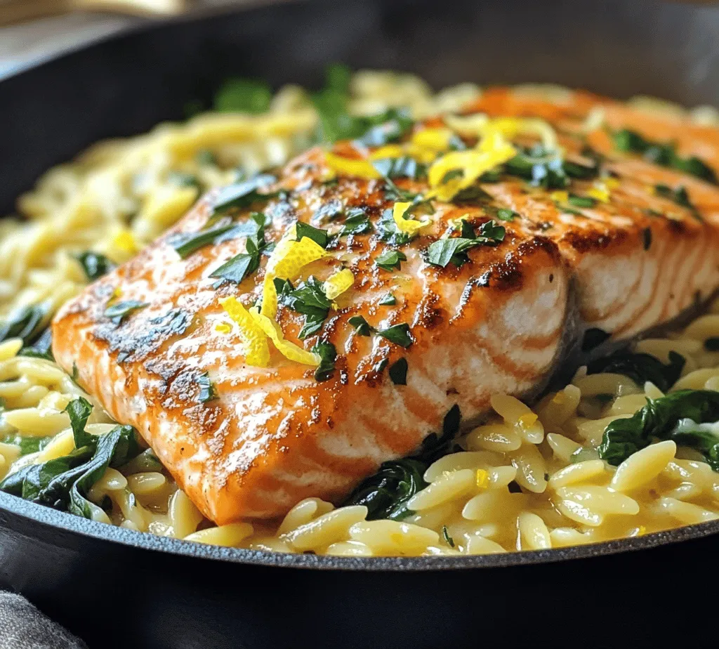 Imagine a meal that encapsulates the essence of Mediterranean cuisine, where the delicate flavors of salmon harmonize with the bright zest of lemon-infused orzo, all cooked in a single skillet. This is where One Skillet Salmon with Lemon Orzo comes into play—a dish that not only tantalizes the taste buds but also brings simplicity to your dinner routine. In today's fast-paced world, one-pan meals have become a culinary lifesaver, offering the convenience of quick preparation and minimal clean-up, allowing you to relish your meal without the stress of washing piles of dishes afterward.