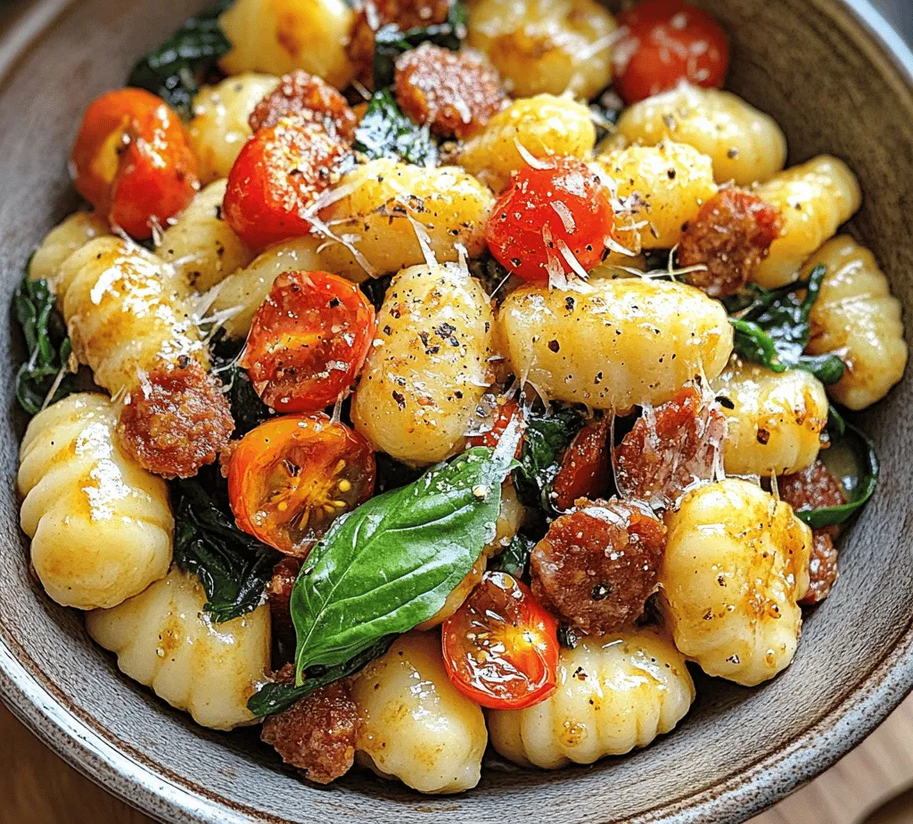 Creamy Chorizo Gnocchi is a dish that beautifully marries the comforting texture of gnocchi with the bold, zesty flavors of chorizo. This recipe has gained popularity not only for its delectable taste but also for its ability to transform a simple weeknight meal into a gourmet experience. The creamy sauce, enriched by the savory notes of chorizo, creates a satisfying dish that feels both indulgent and comforting.