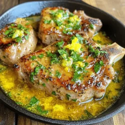 Herbed Pork Chops with Garlic Butter: A Flavorful Delight