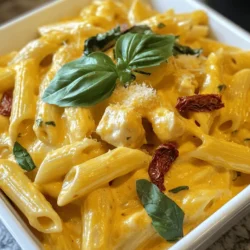 Creamy Sun Dried Tomato Chicken Pasta Recipe