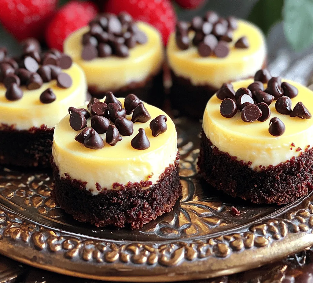 Creating the perfect Brownie Bottom Mini Cheesecakes requires a careful selection of ingredients, each playing a pivotal role in the overall flavor and texture of the final product. By understanding the purpose of each component, you can appreciate the balance that makes this dessert so irresistible.