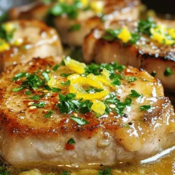 Sizzling Garlic Butter Pork Chops Recipe